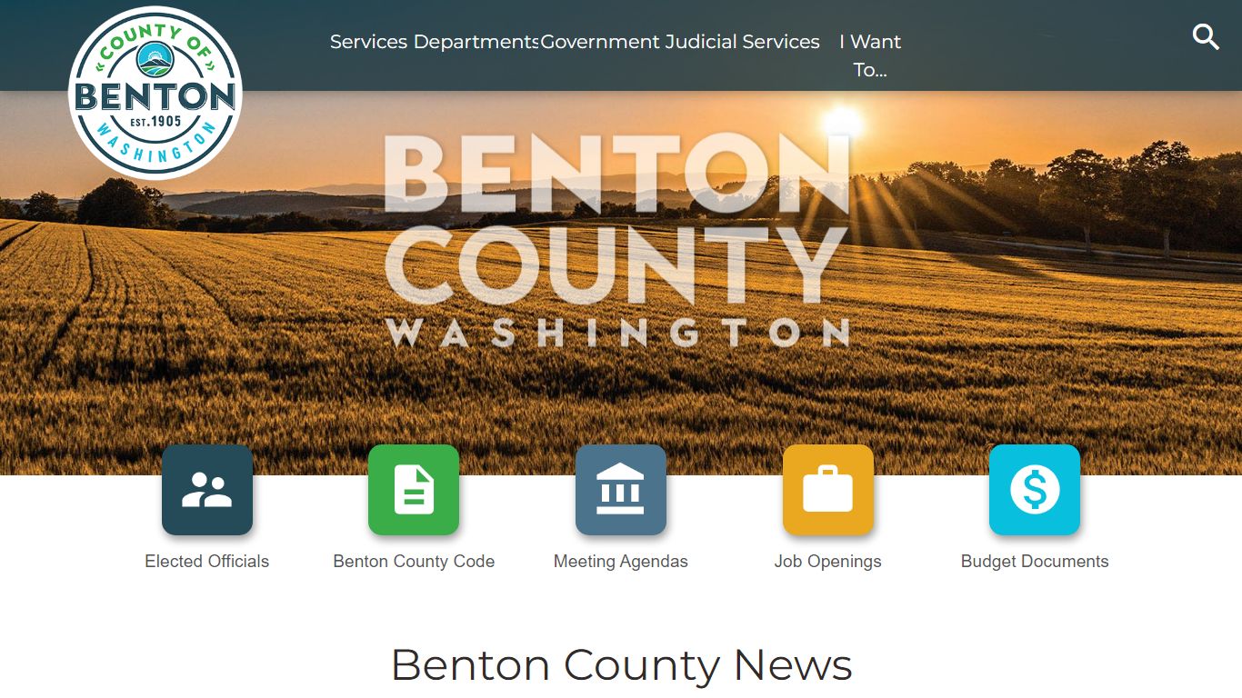 Benton County, Washington - Official Website